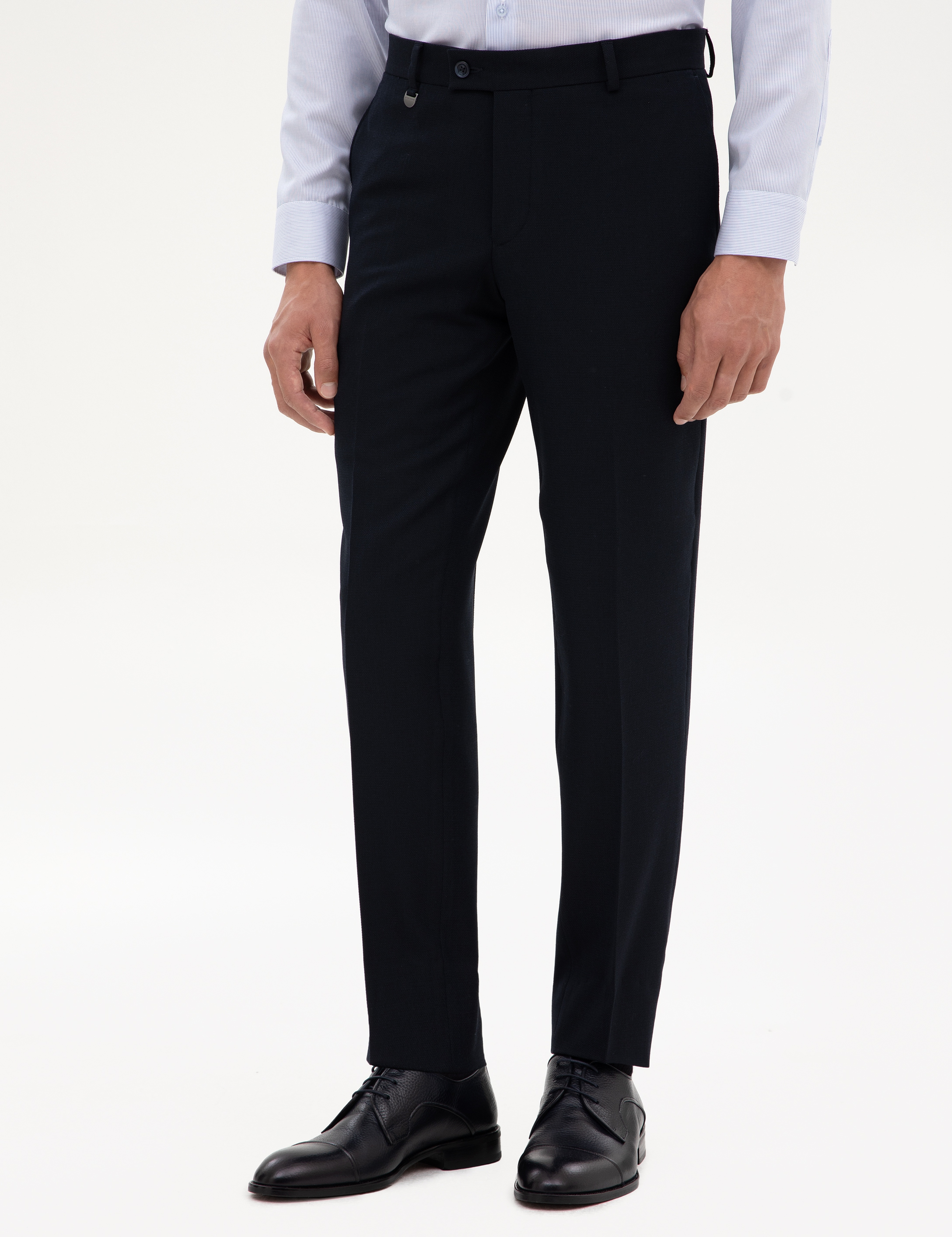 Lacivert Ex. Slim Fit Kumaş Pantolon - Image 2