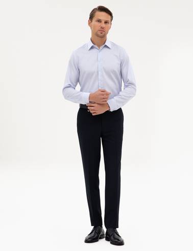 Lacivert Ex. Slim Fit Kumaş Pantolon