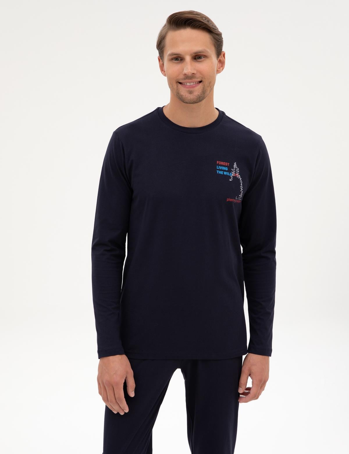 Lacivert Pijama Takımı - 50322635006