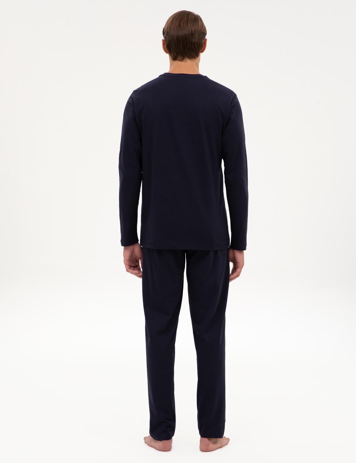 Lacivert Pijama Takımı - 50322635006