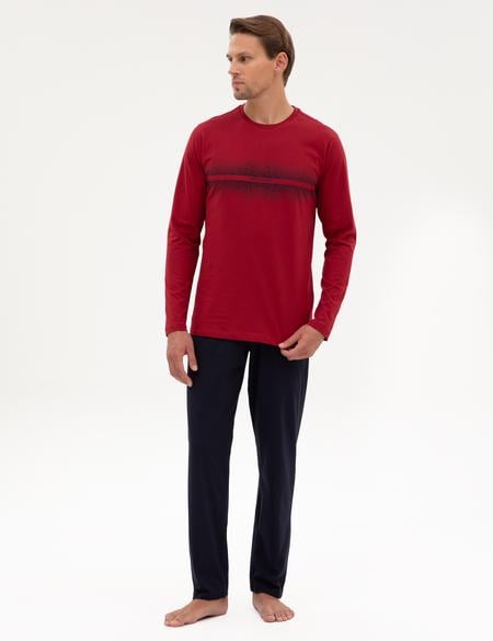 Bordo Pijama Takımı - 50322634011