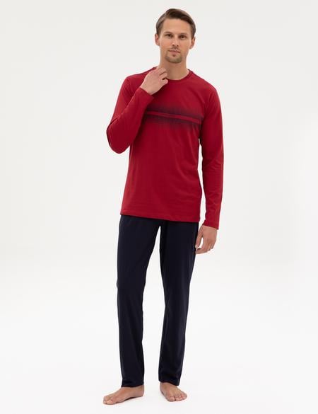 Bordo Pijama Takımı - 50322634011