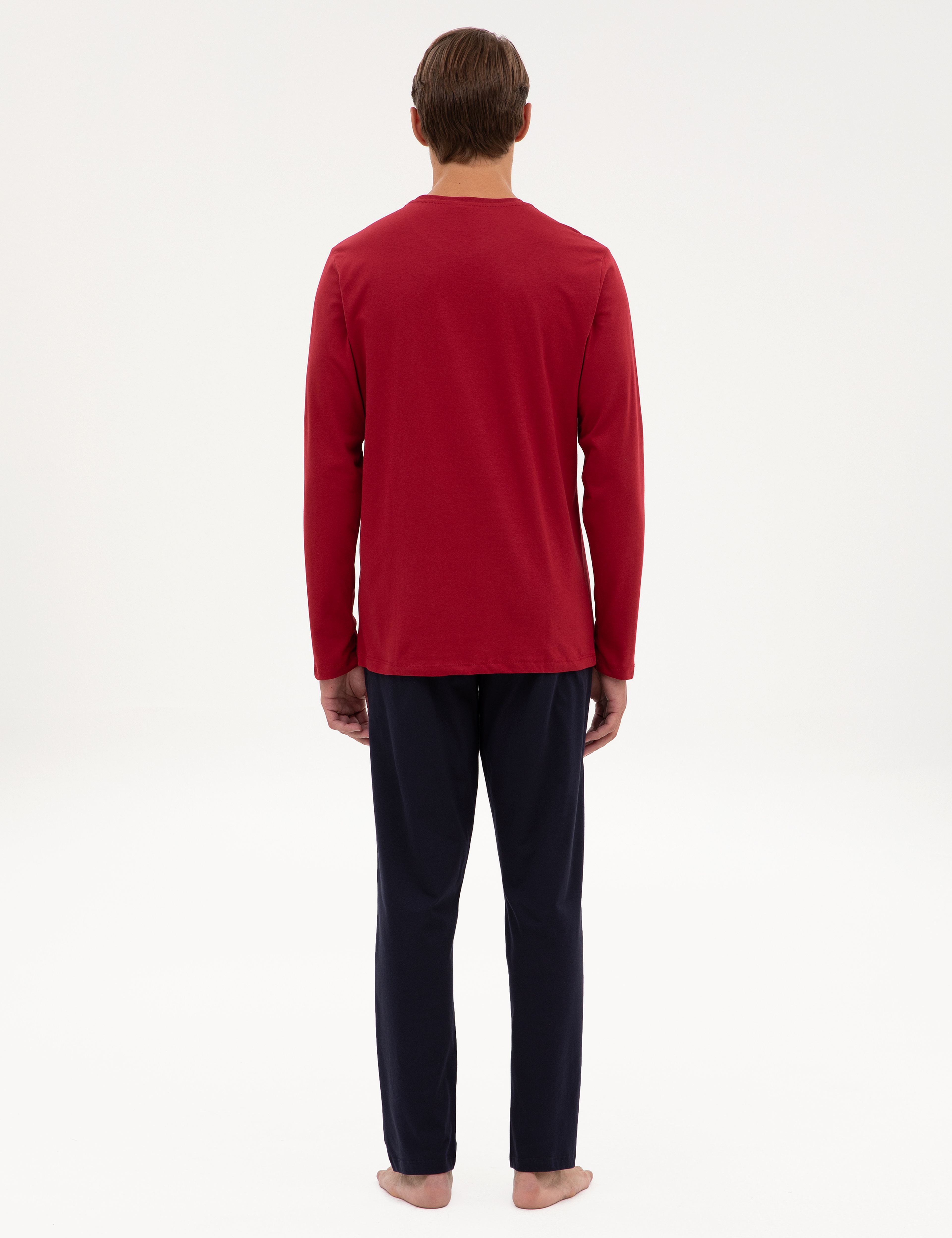 Bordo Pijama Takımı - Image 5