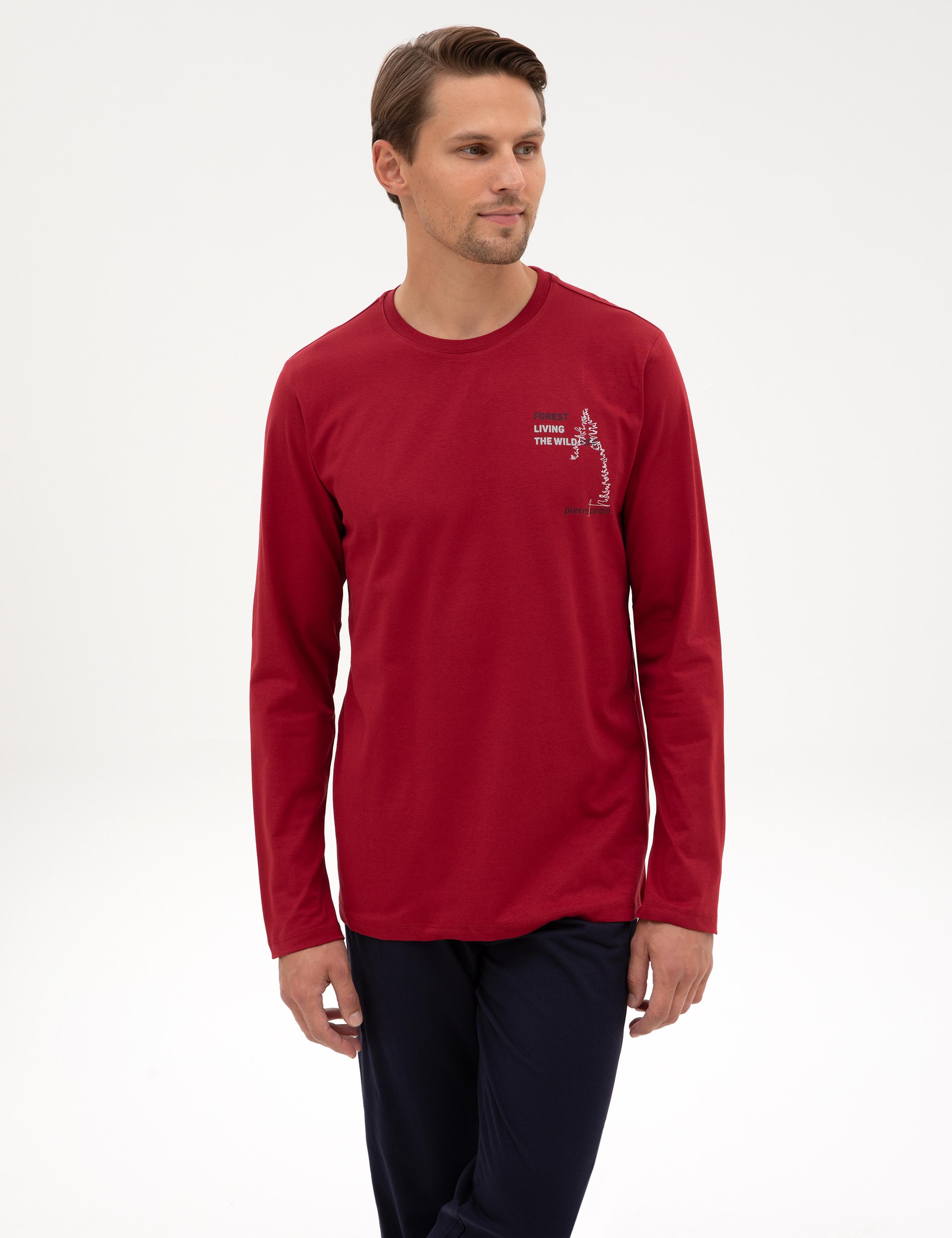 Bordo Pijama Takımı