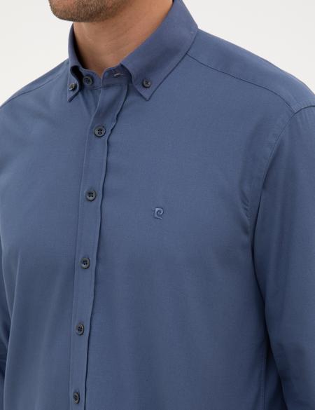 İndigo Regular Fit Uzun Kollu Gömlek - 50316736008