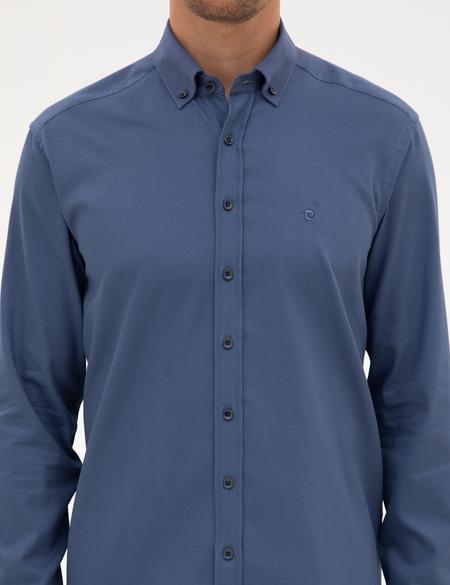 İndigo Regular Fit Uzun Kollu Gömlek - 50316736008