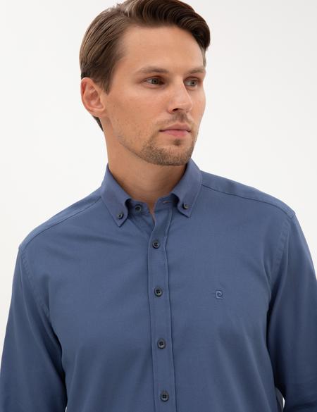 İndigo Regular Fit Uzun Kollu Gömlek - 50316736008