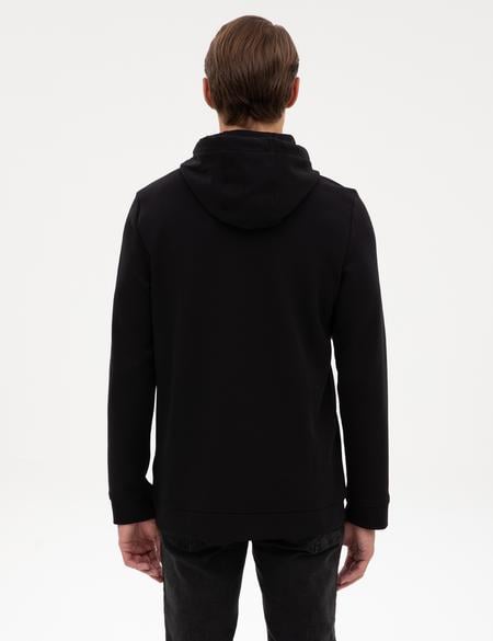 Siyah Regular Fit Sweatshirt - 50312232016