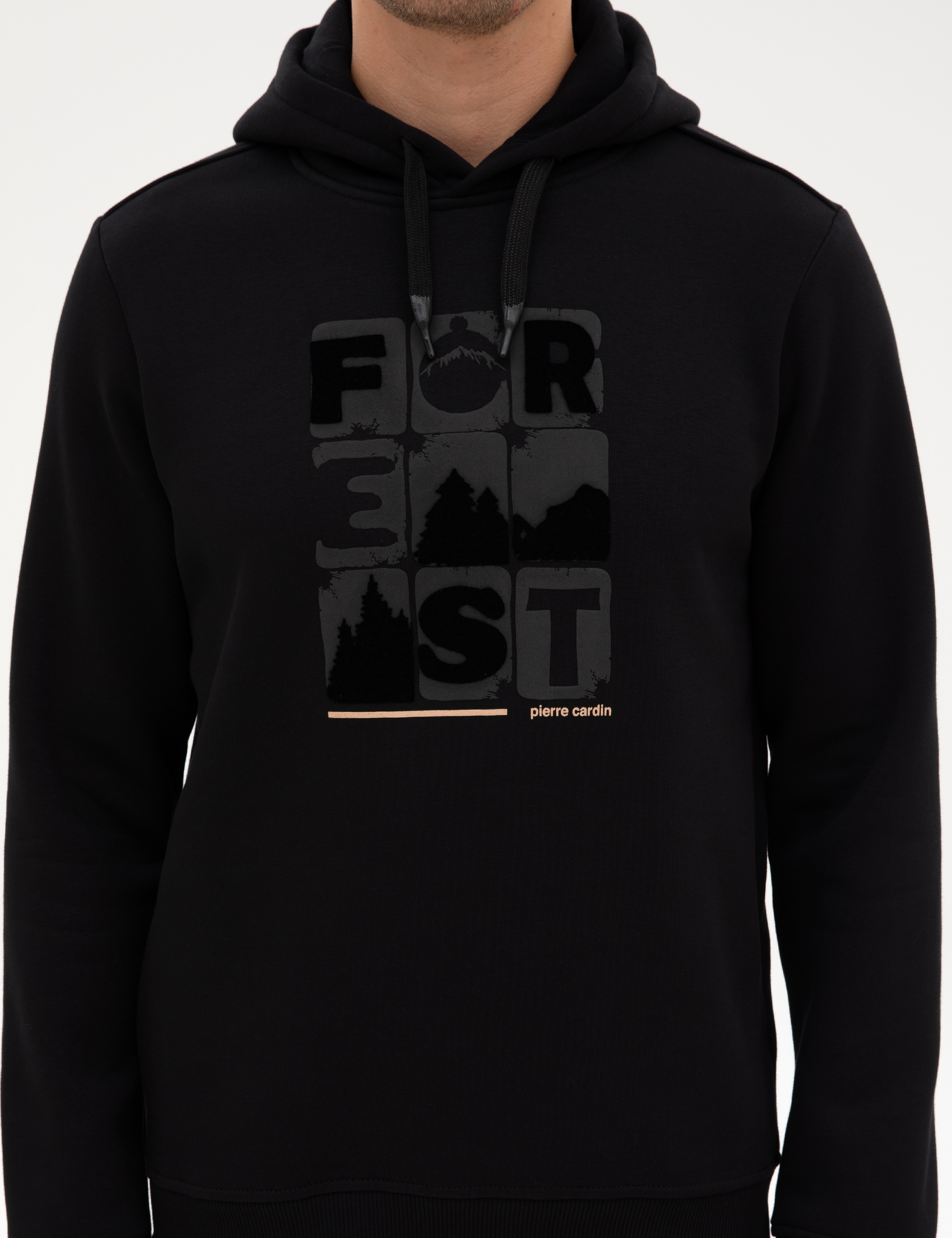 Siyah Regular Fit Sweatshirt