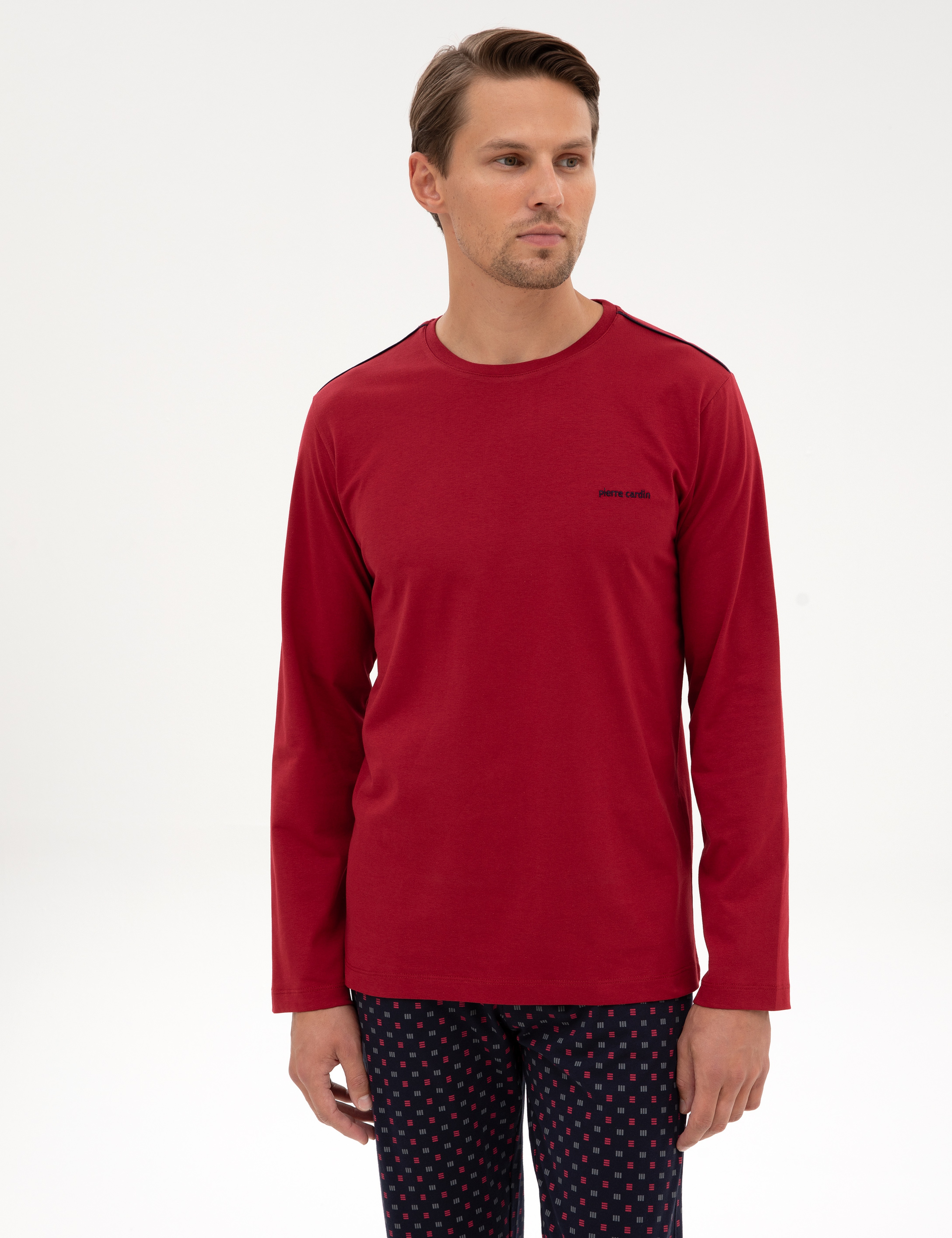 Bordo Pijama Takımı - Image 3
