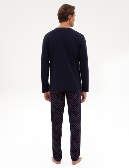 Lacivert Pijama Takımı - 50322633010