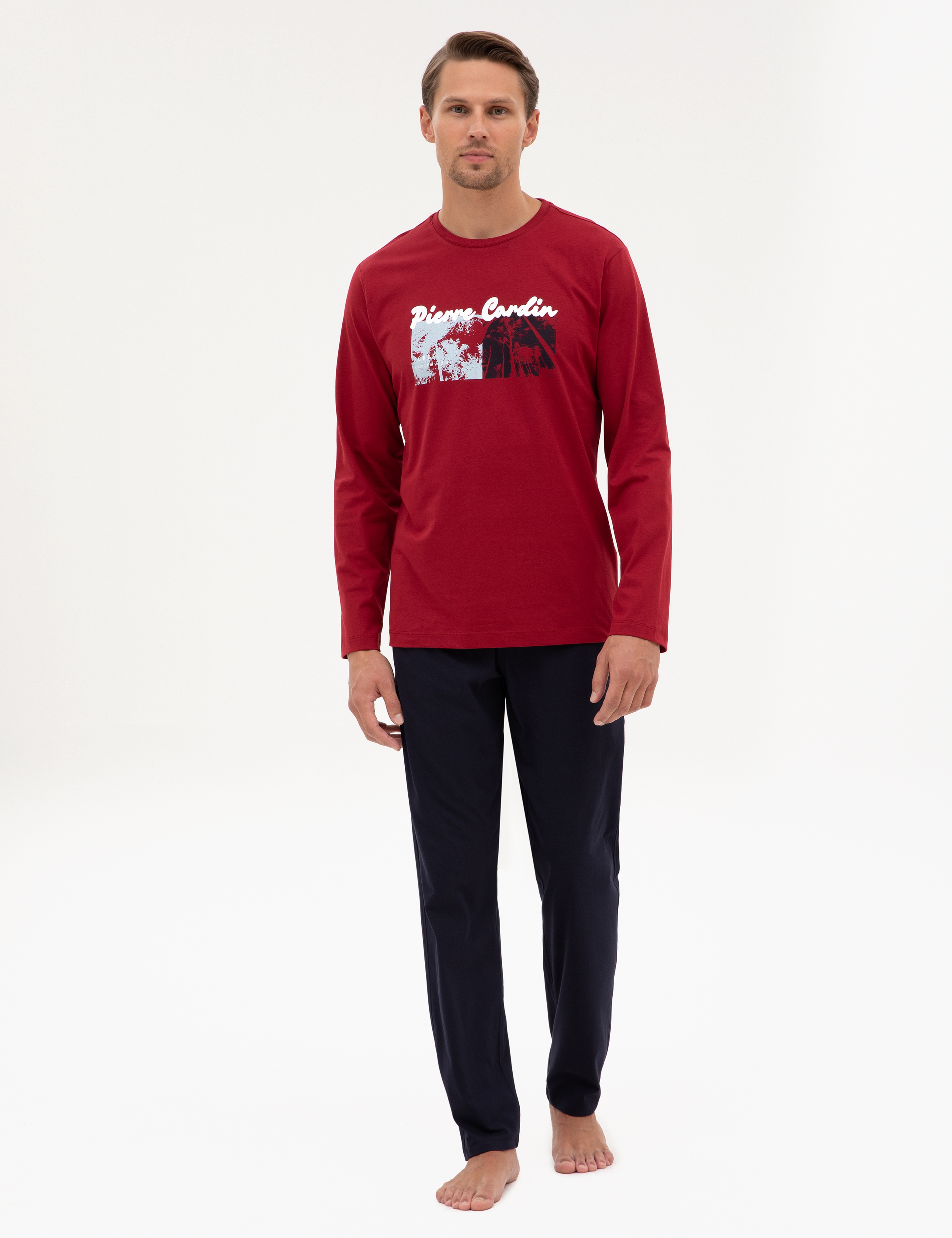 Bordo Pijama Takımı - Image 1