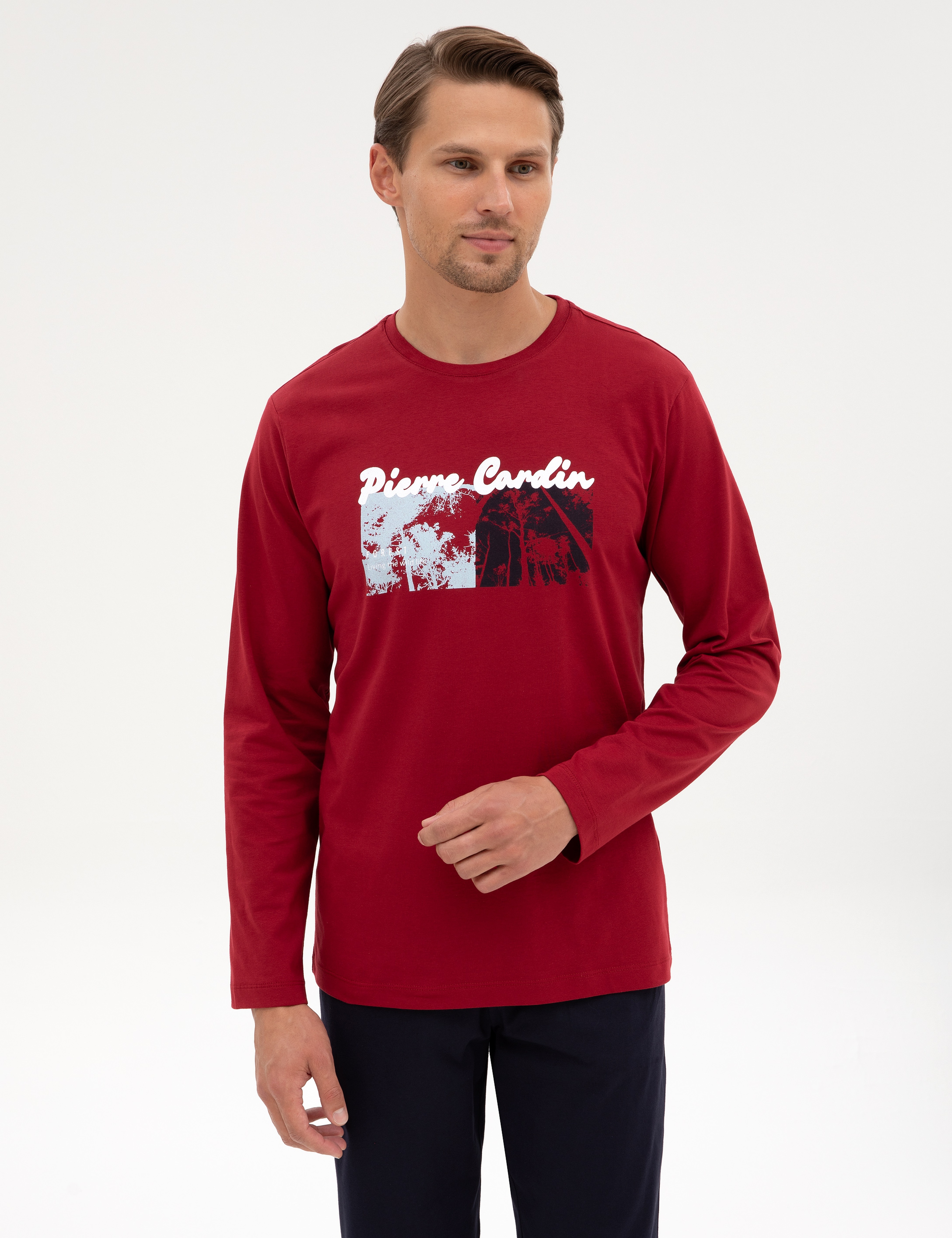 Bordo Pijama Takımı