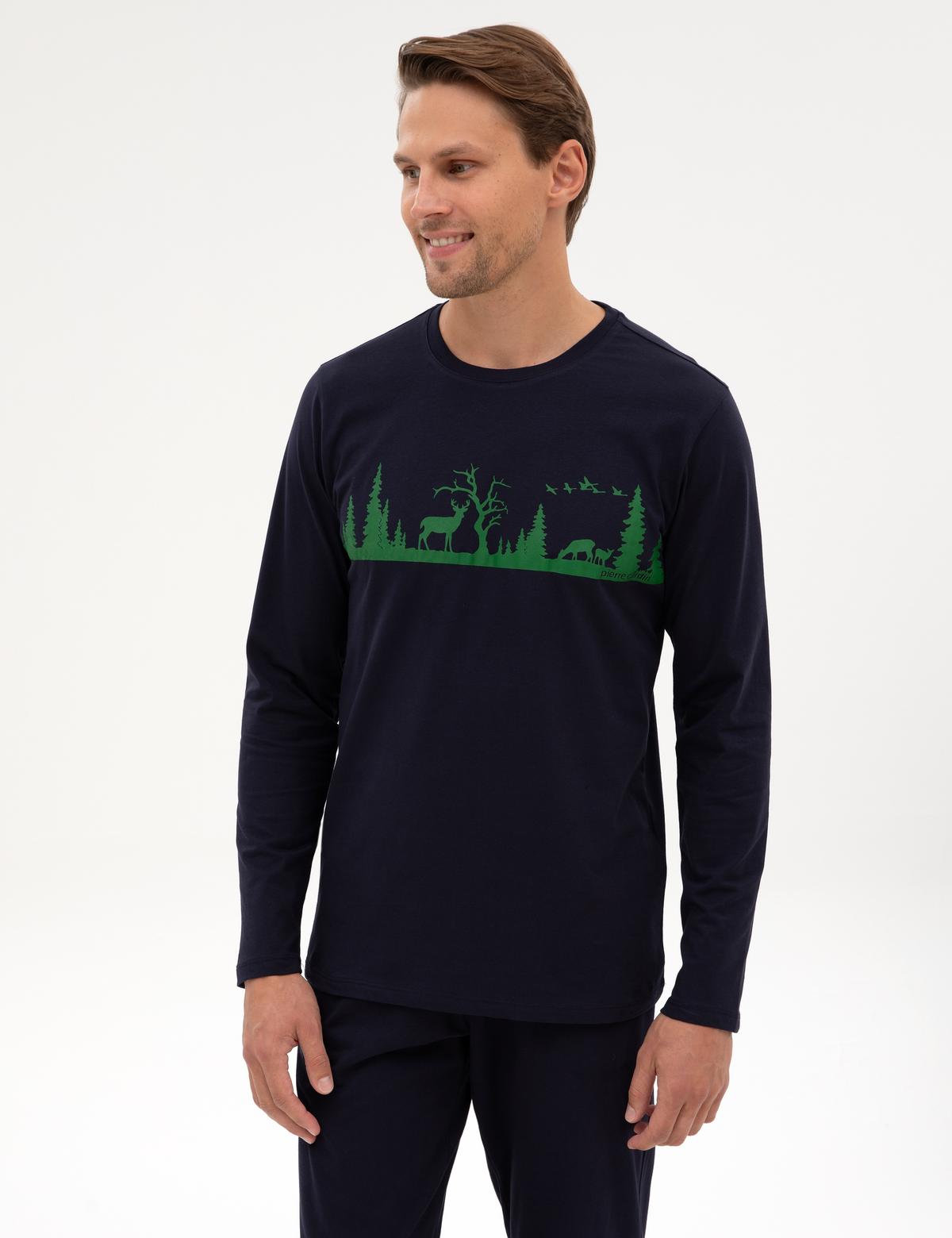 Lacivert Pijama Takımı - 50322636018