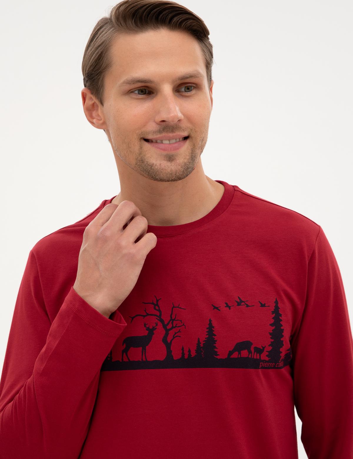 Bordo Pijama Takımı - 50322636020