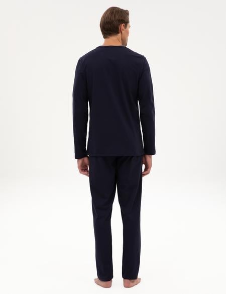 Lacivert Pijama Takımı - 50322636018