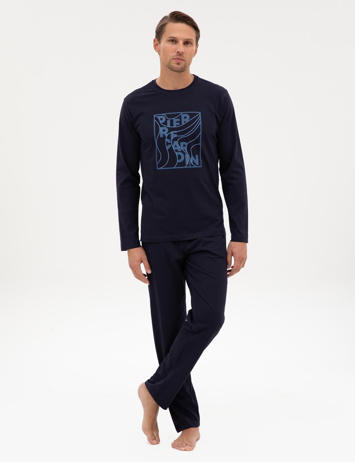 Lacivert Pijama Takımı