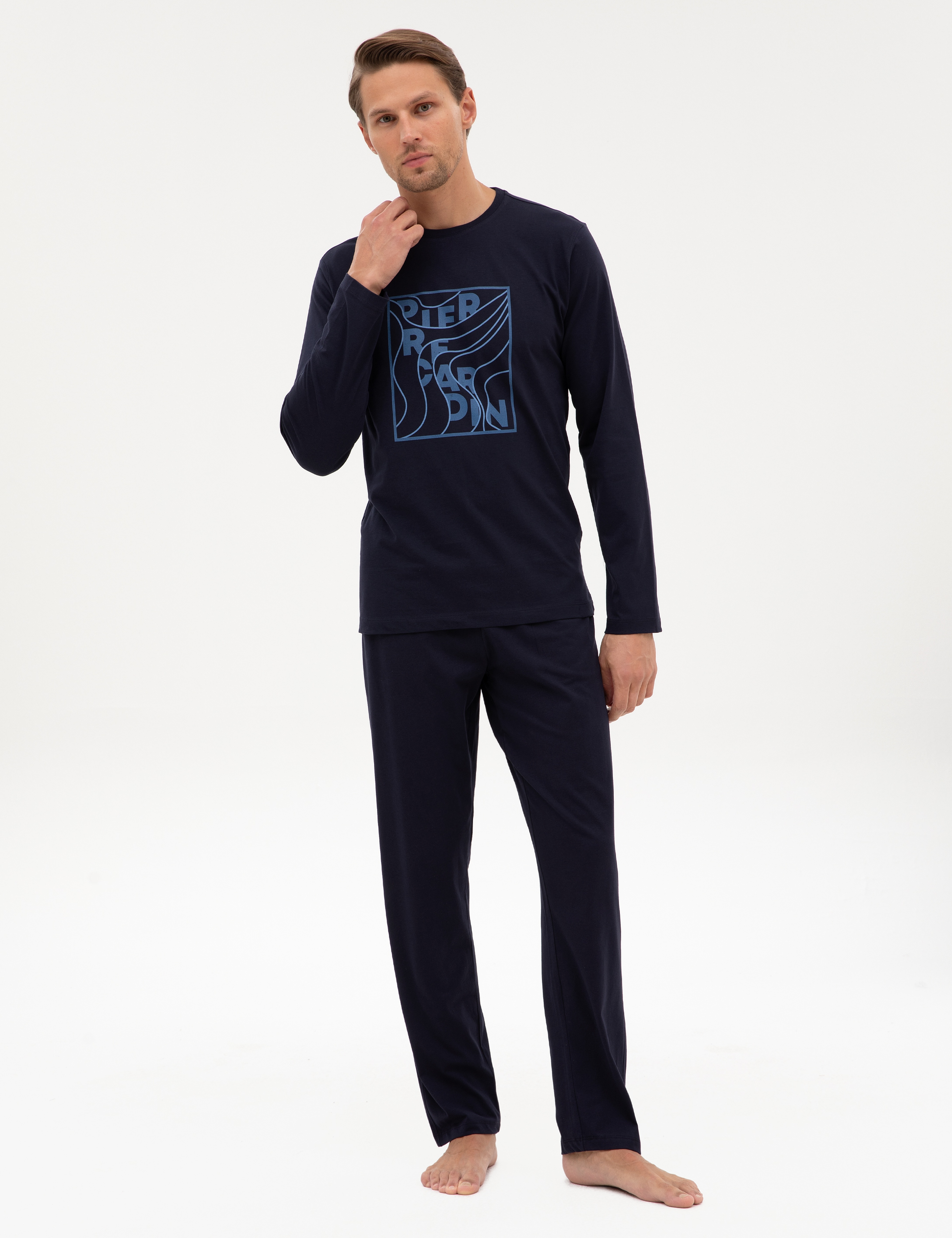Lacivert Pijama Takımı - Image 4