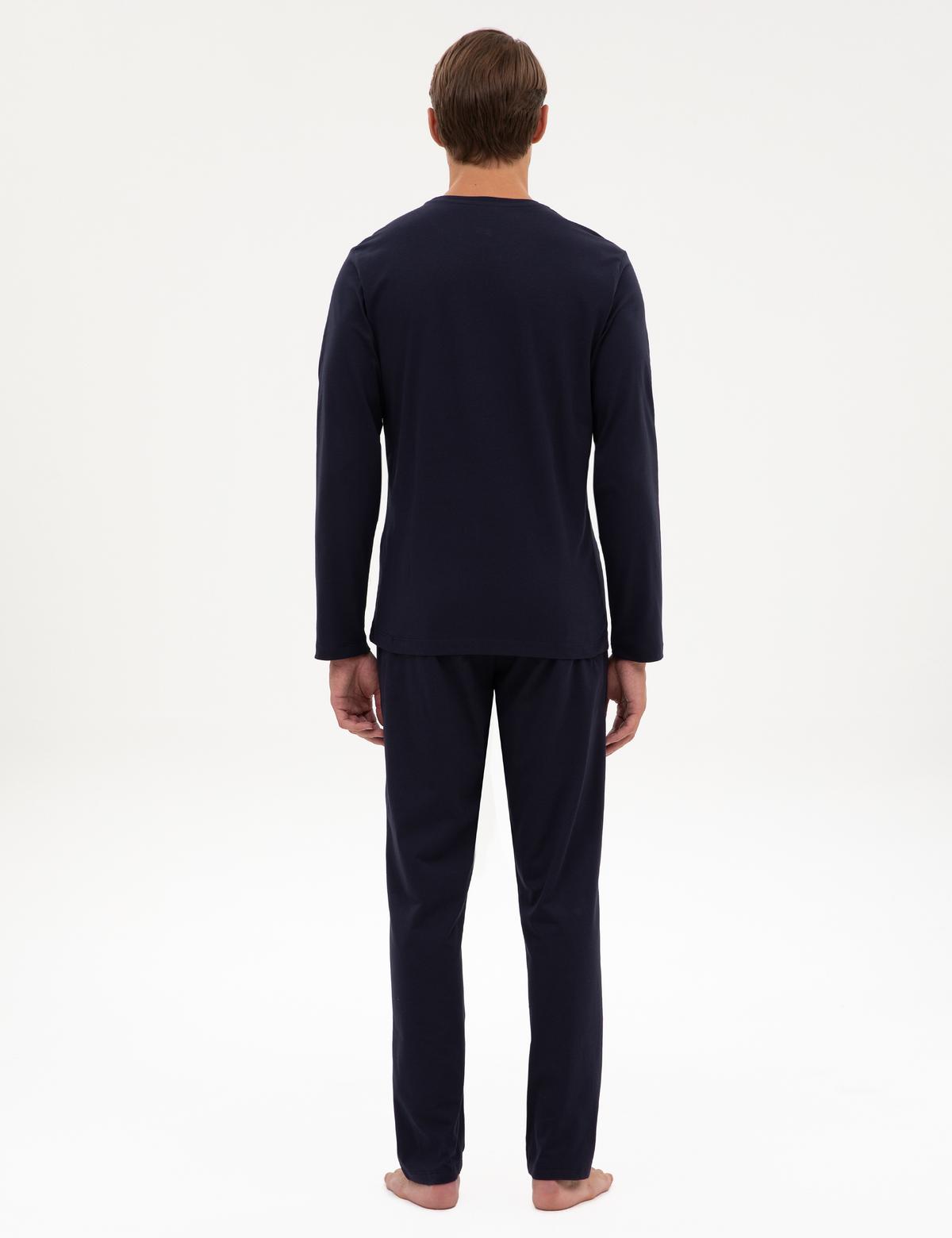 Lacivert Pijama Takımı - 50322653006