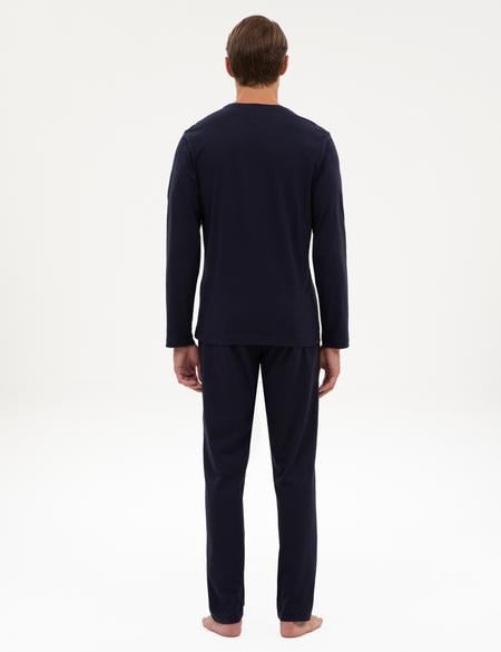 Lacivert Pijama Takımı - 50322653006