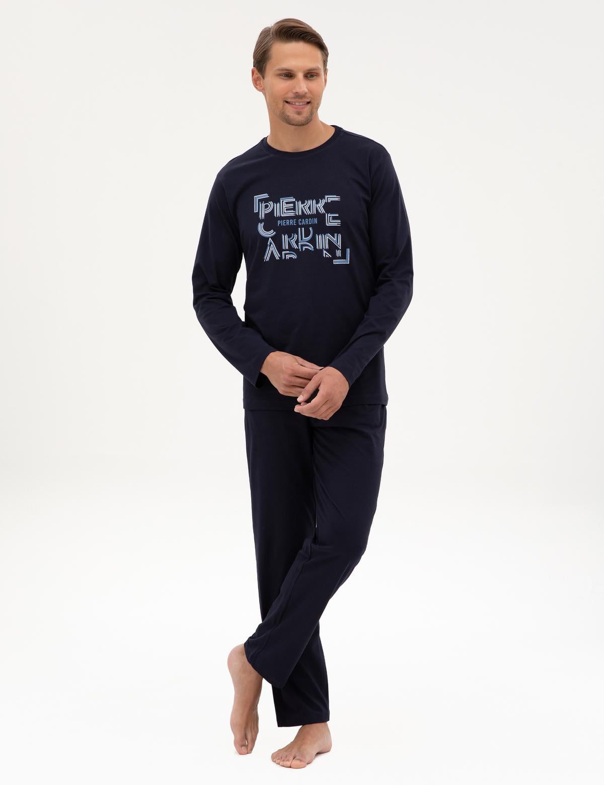 Lacivert Pijama Takımı