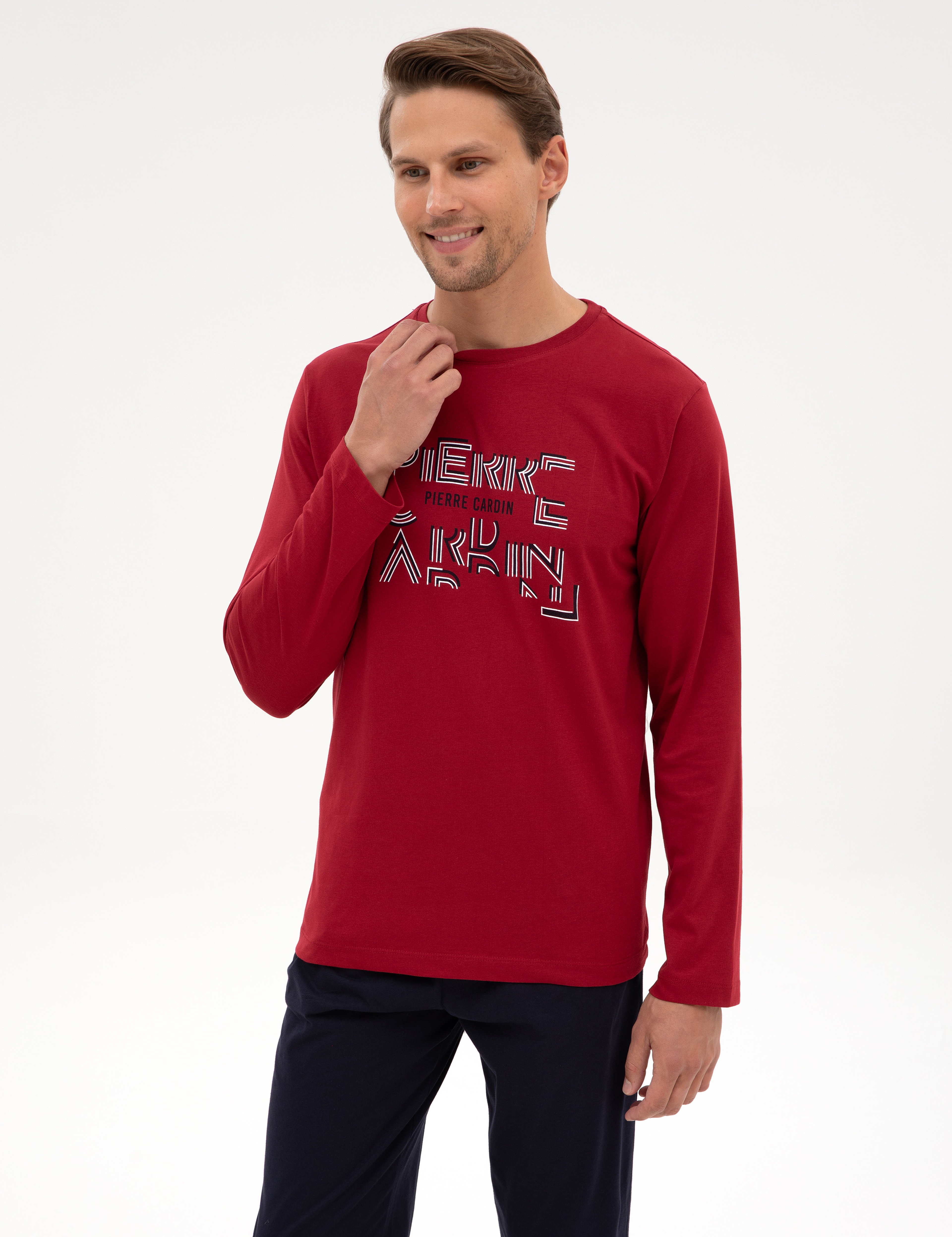 Bordo Pijama Takımı - Image 3