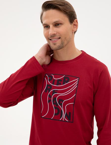 Bordo Pijama Takımı - 50322653003