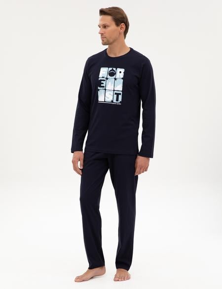 Lacivert Pijama Takımı - 50322655010