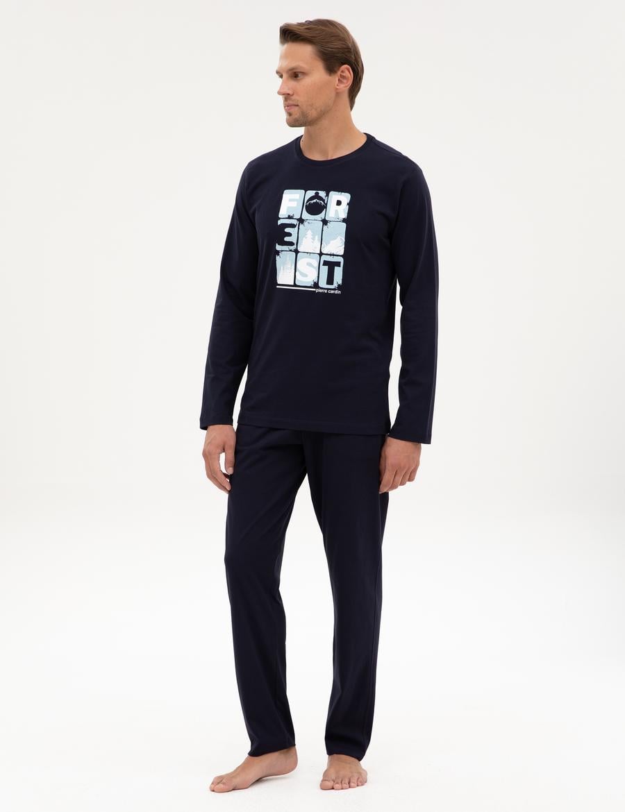 Lacivert Pijama Takımı