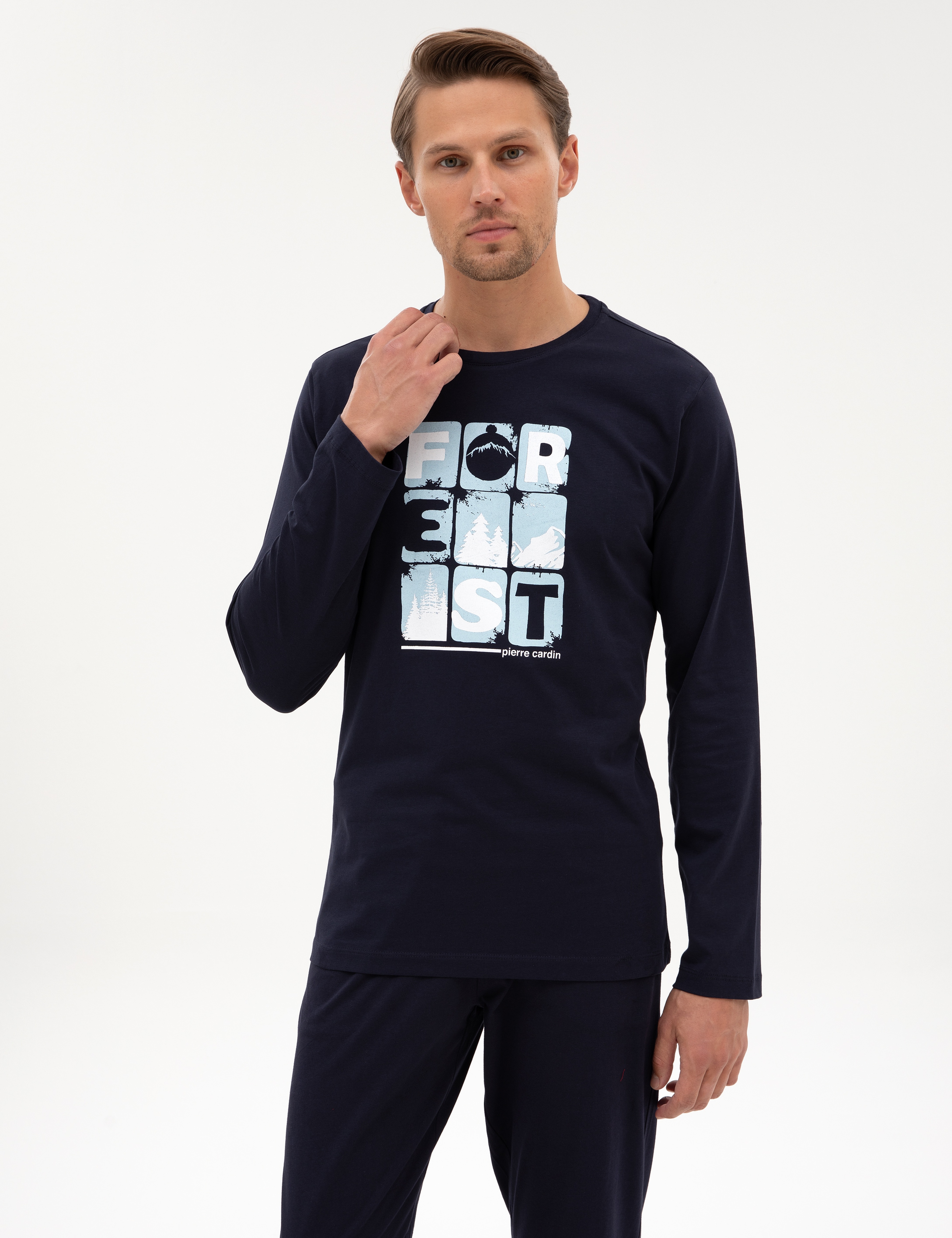 Lacivert Pijama Takımı - Image 3