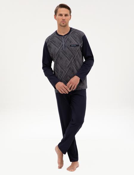 Lacivert Pijama Takımı - 50322640005