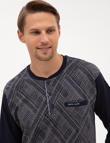 Lacivert Pijama Takımı - 50322640005