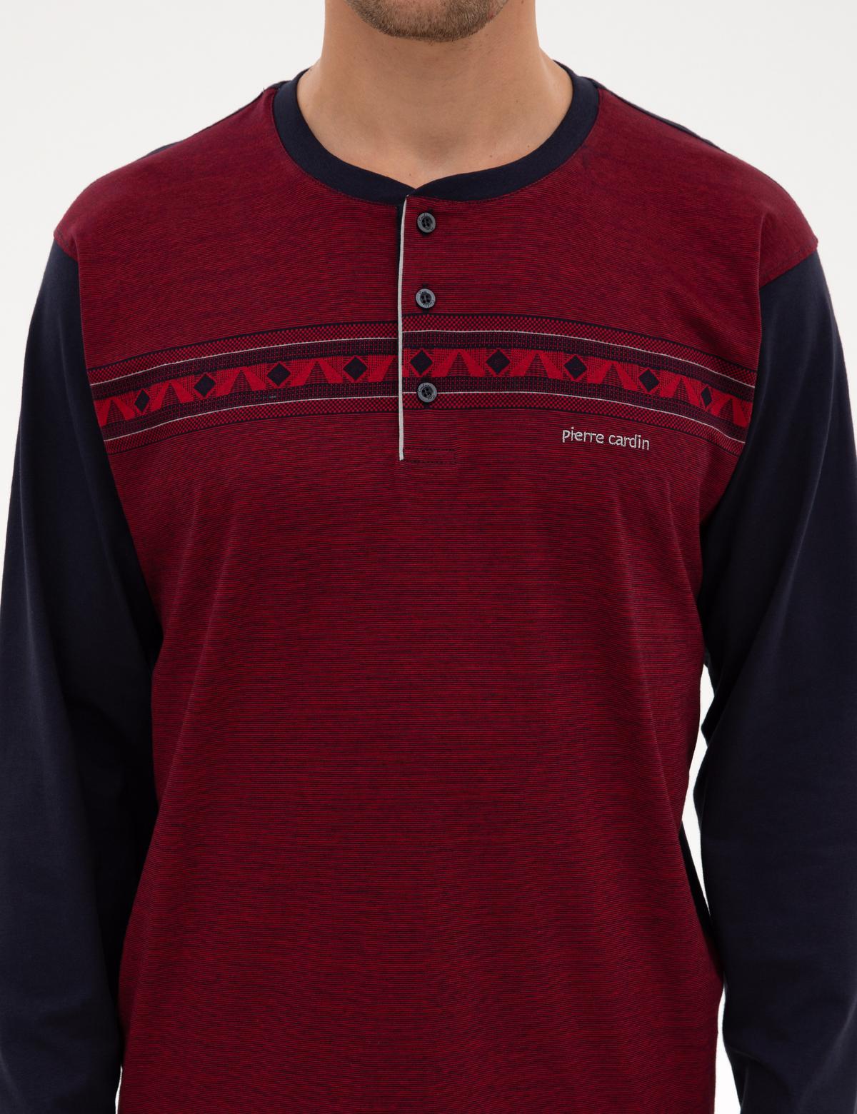 Bordo Pijama Takımı - 50322651005