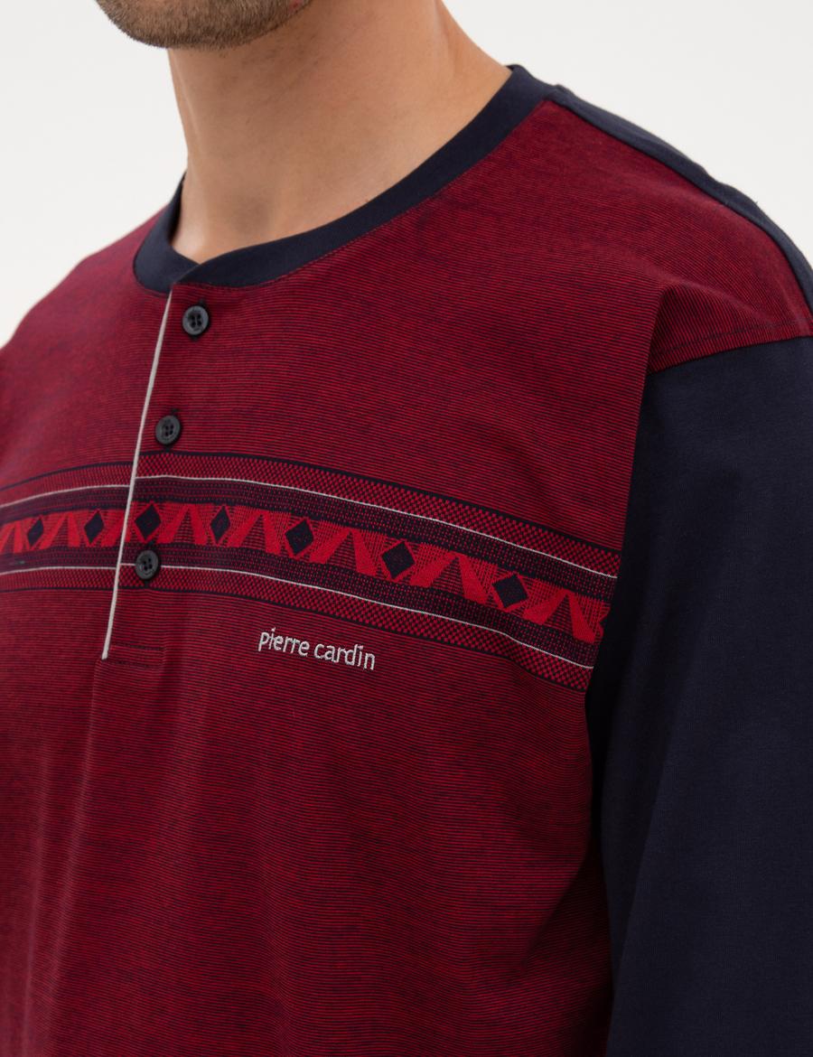 Bordo Pijama Takımı