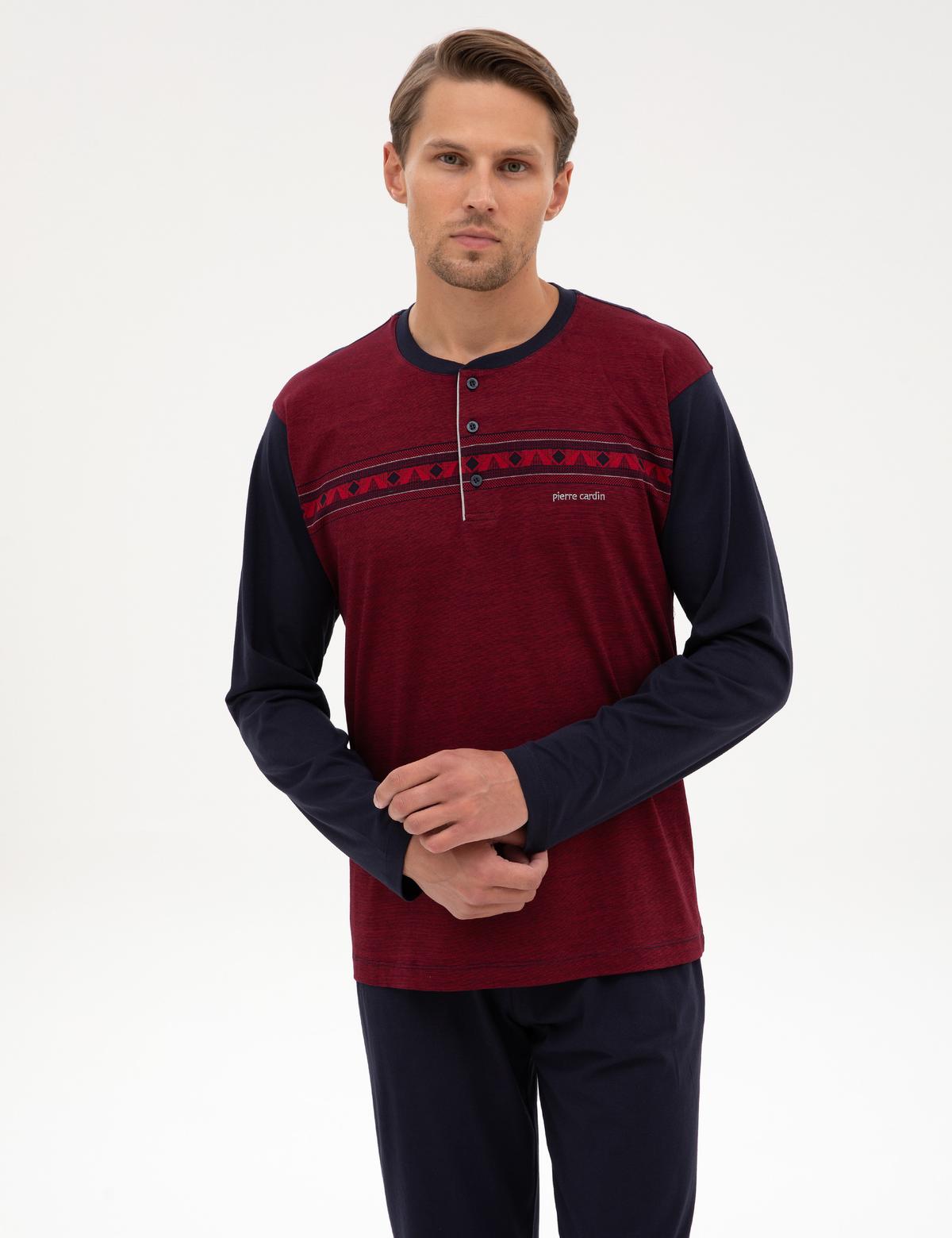 Bordo Pijama Takımı - 50322651005