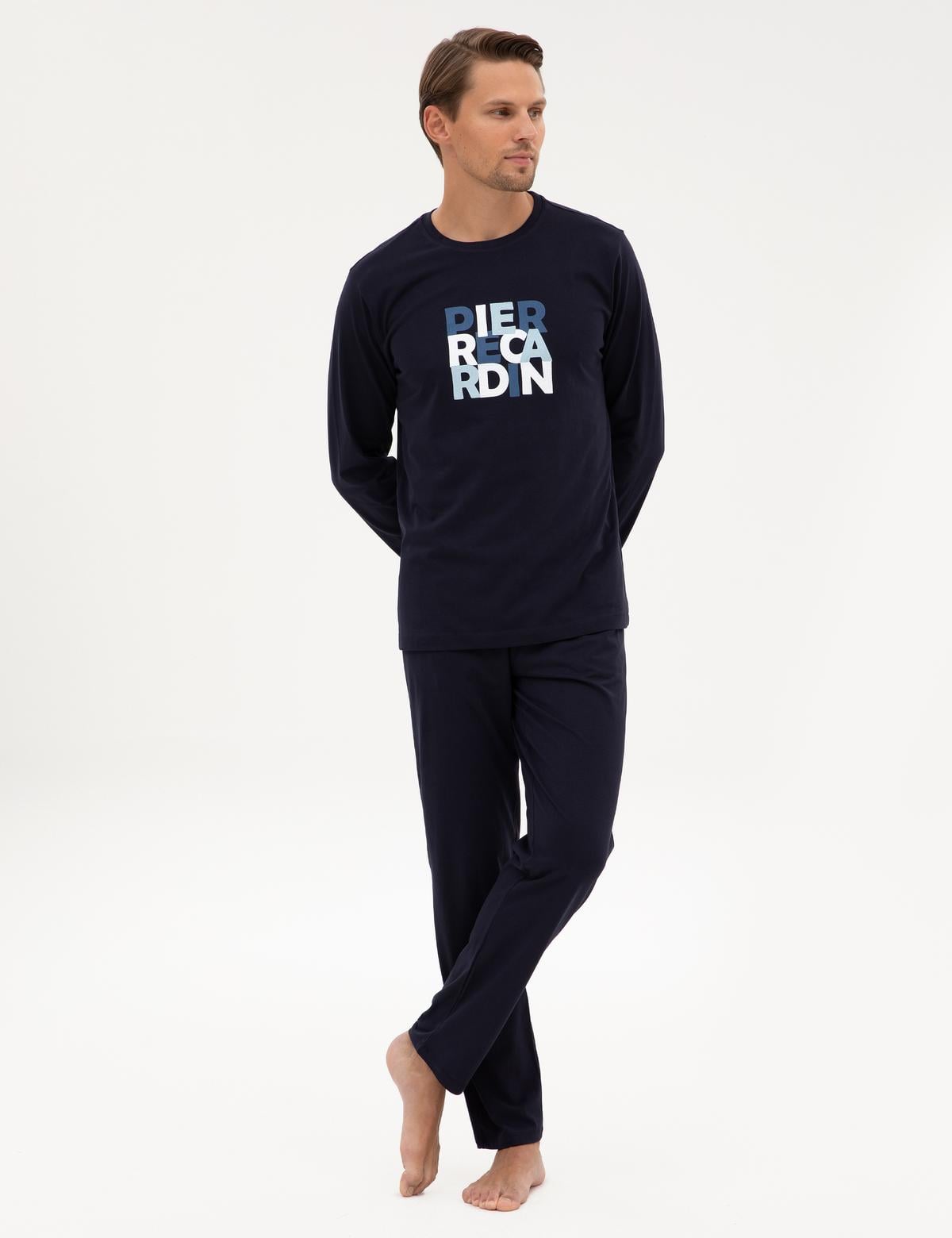 Lacivert Pijama Takımı - 50322654002