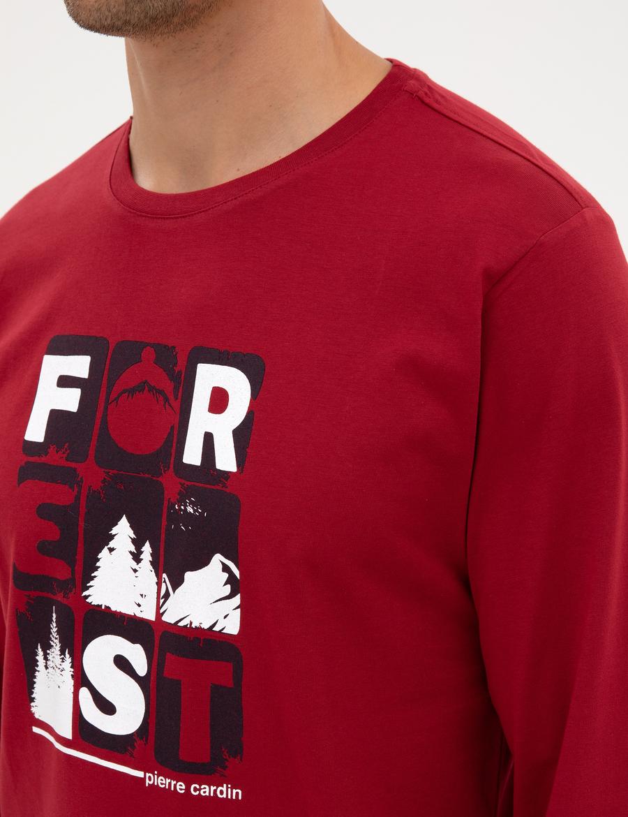 Bordo Pijama Takımı