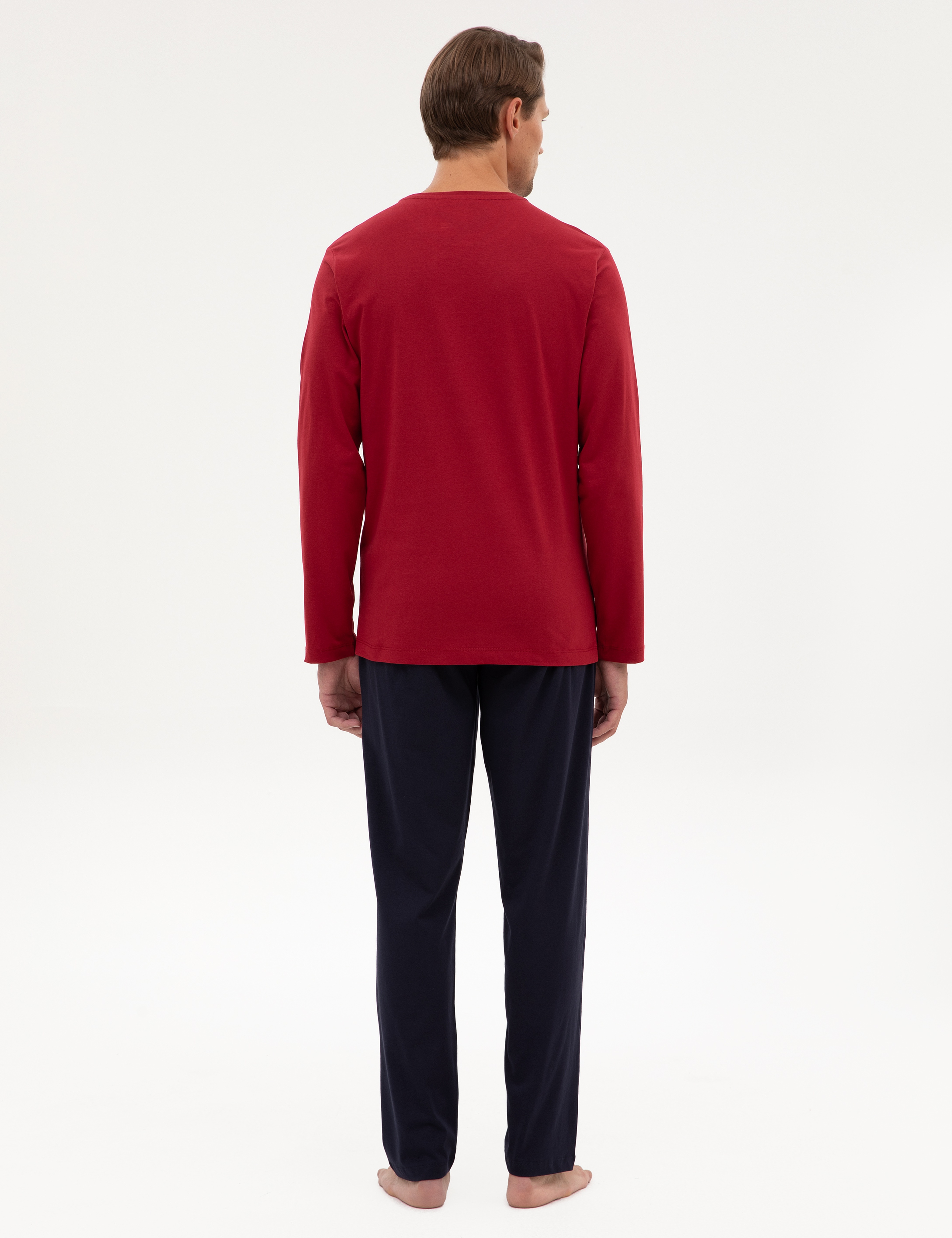 Bordo Pijama Takımı - Image 5