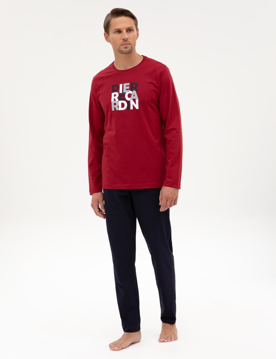 Bordo Pijama Takımı