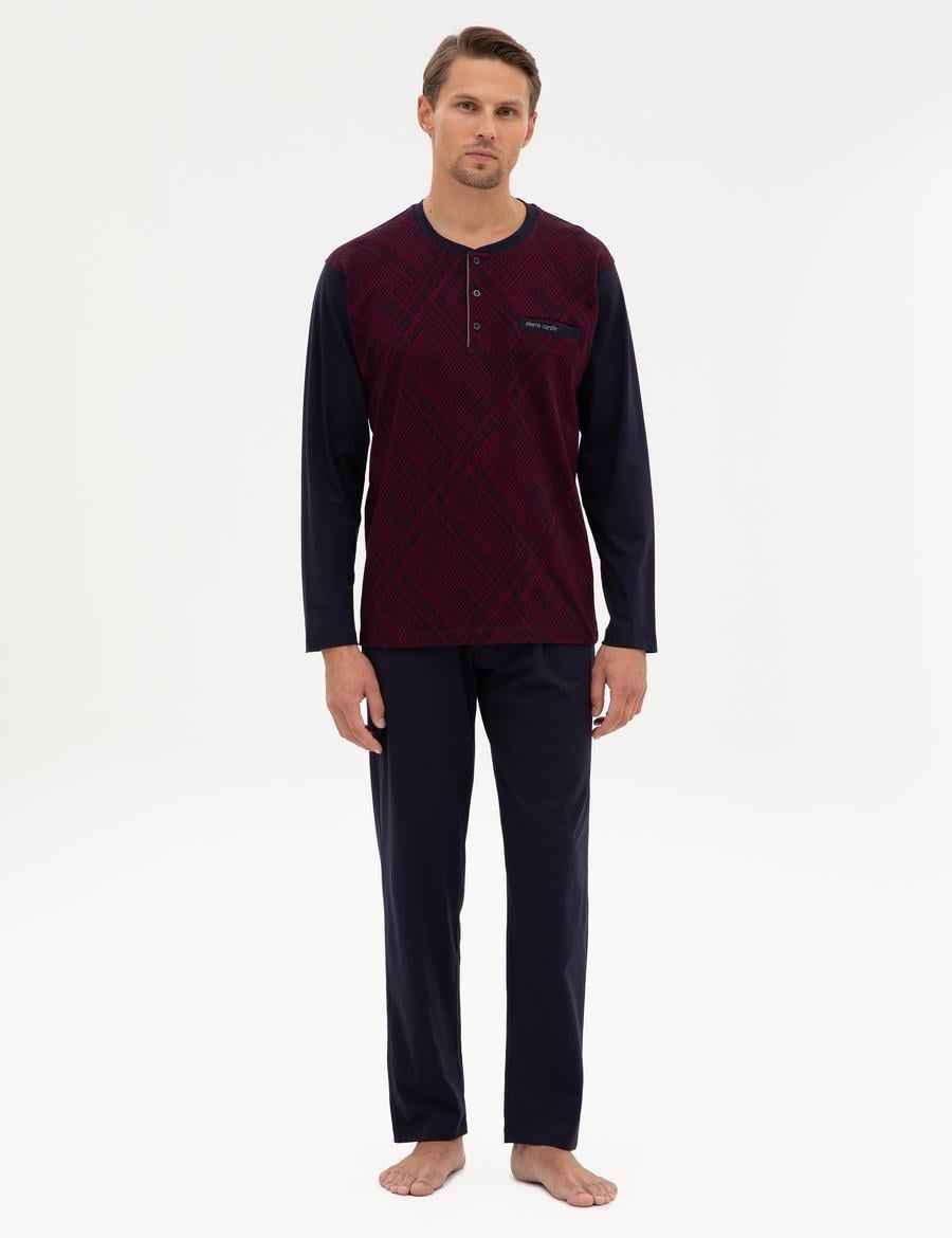 Bordo Pijama Takımı