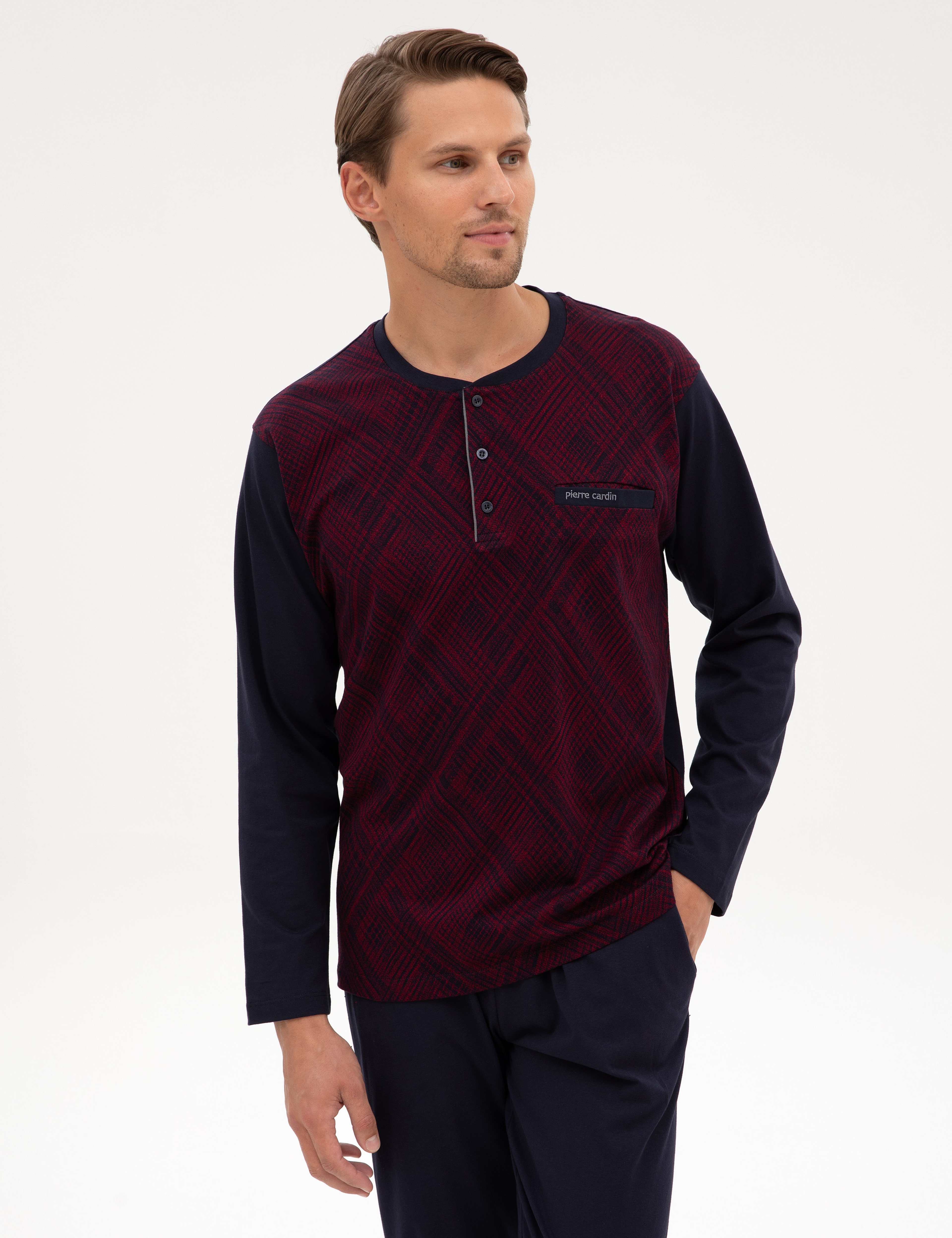Bordo Pijama Takımı - Image 3
