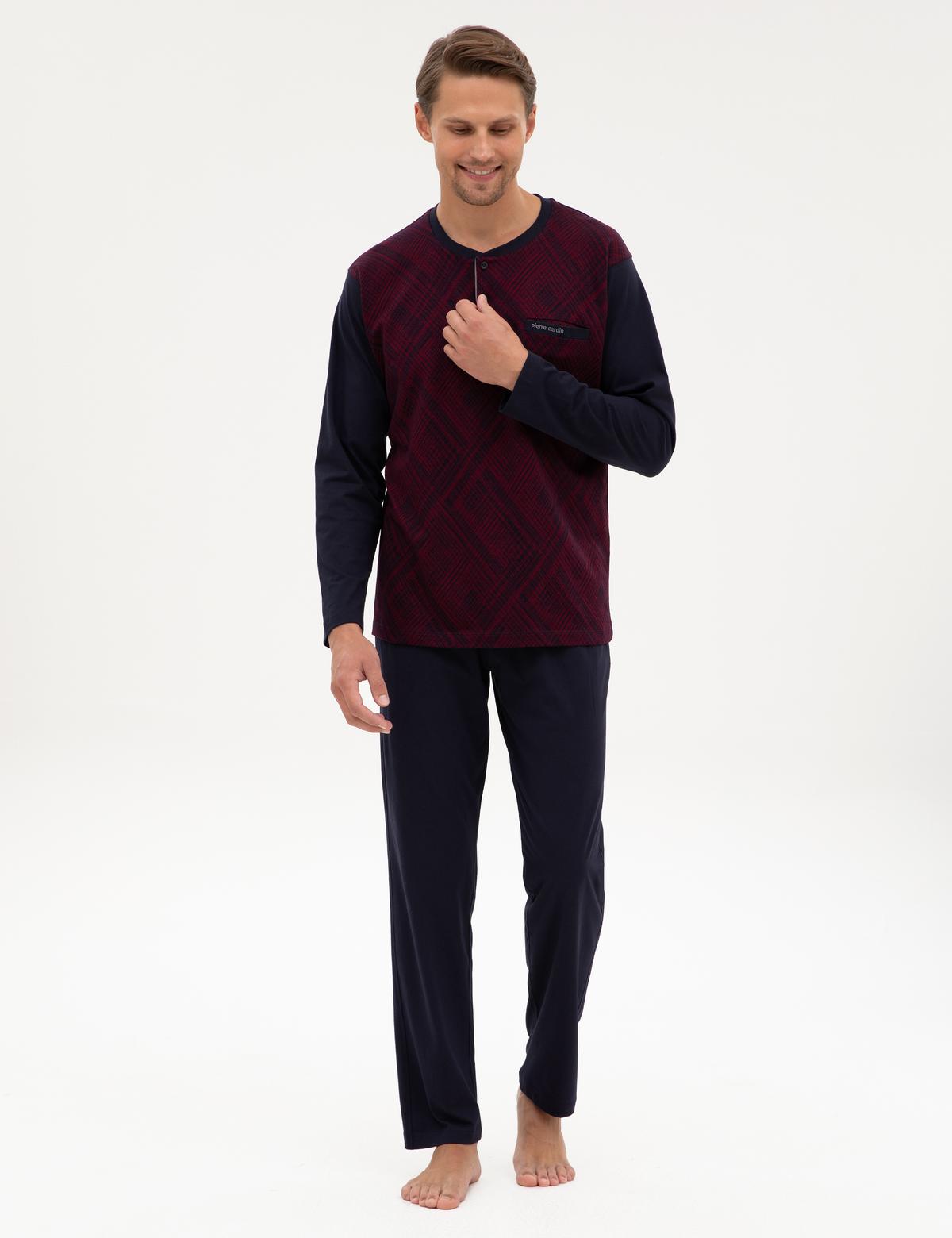 Bordo Pijama Takımı - 50322640003