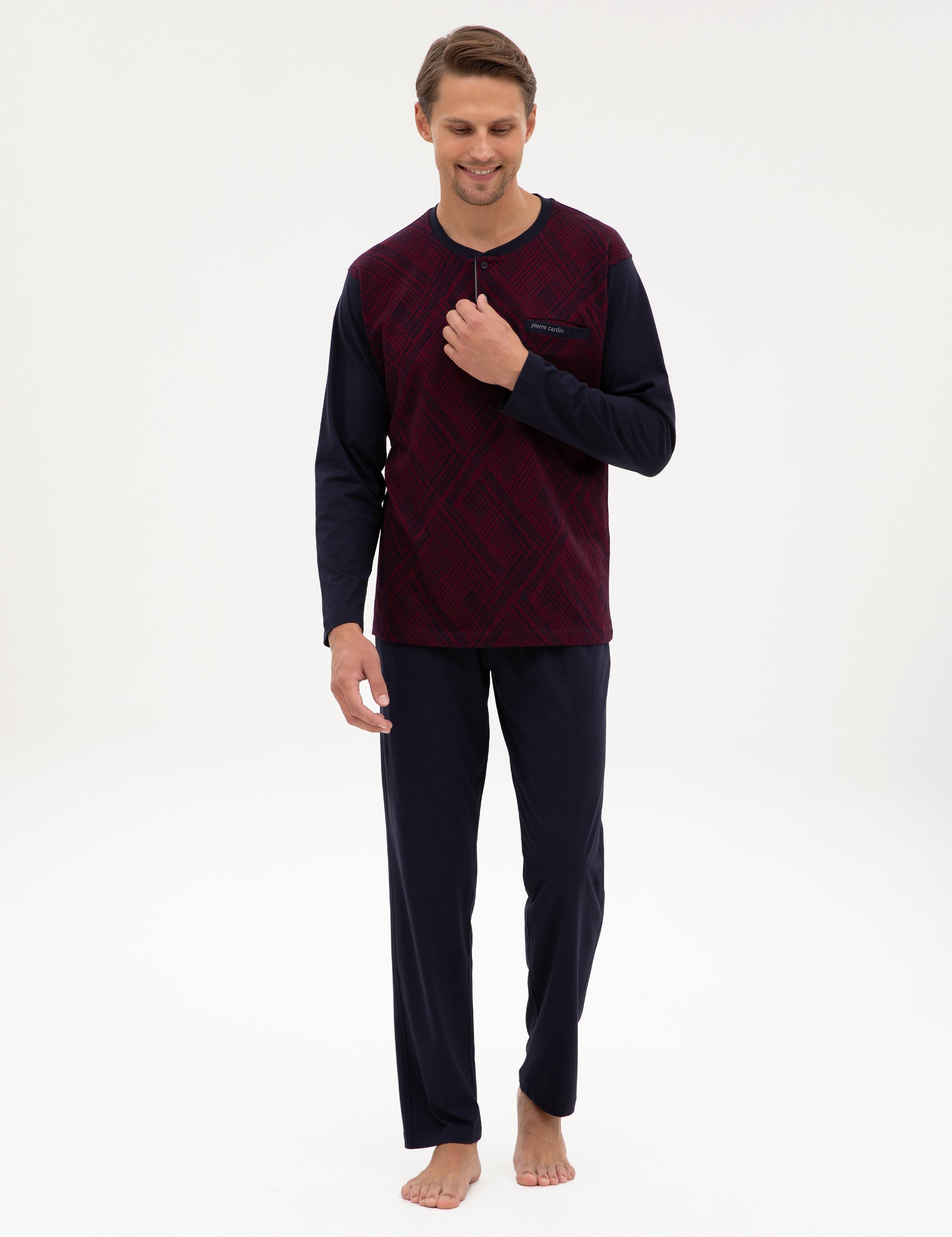 Bordo Pijama Takımı