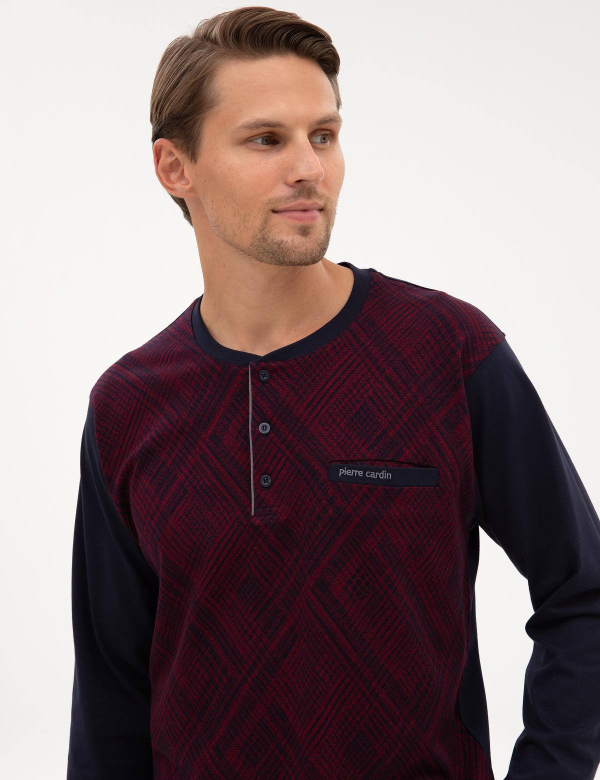 Bordo Pijama Takımı - 50322640003