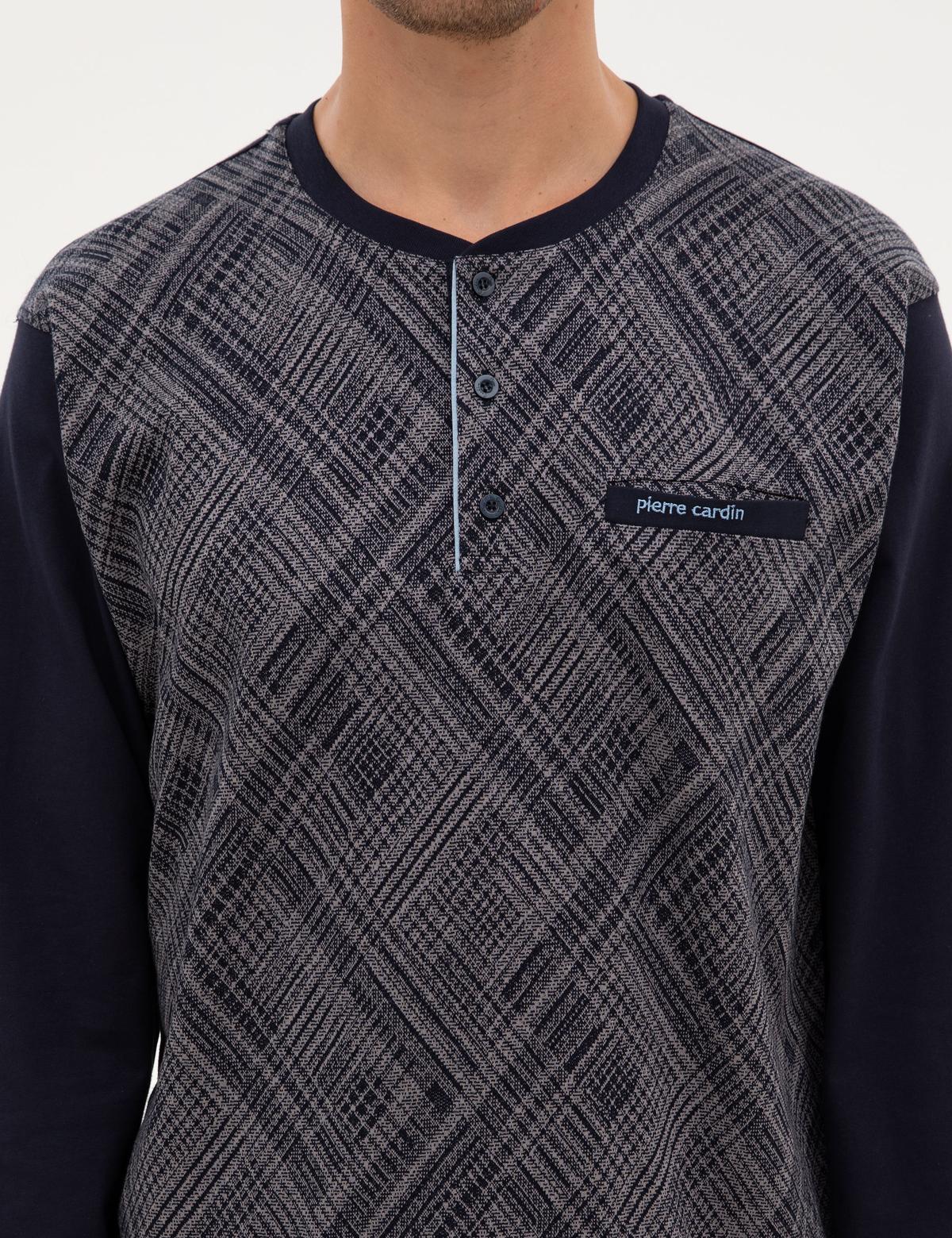 Lacivert Pijama Takımı - 50322640005