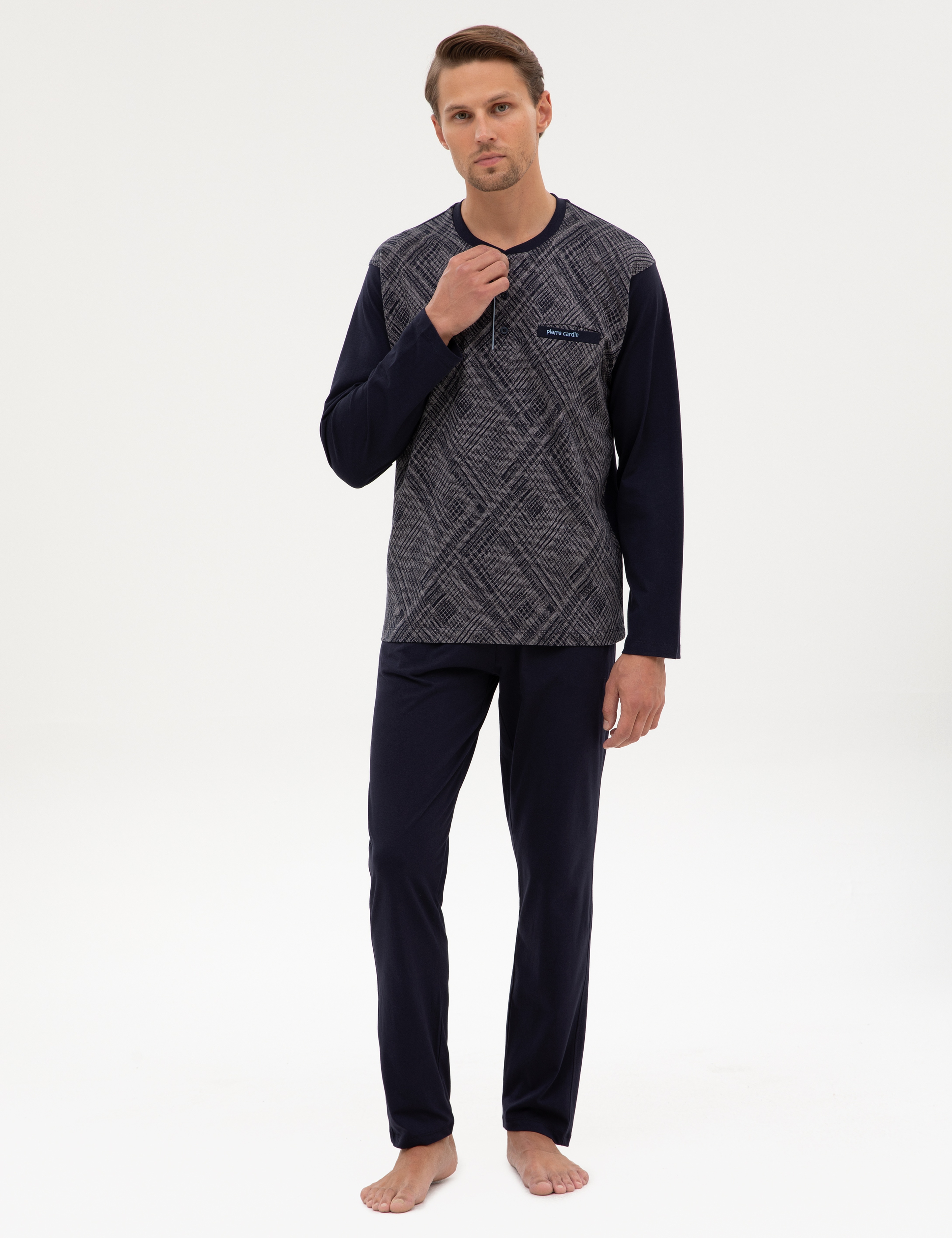 Lacivert Pijama Takımı - Image 4