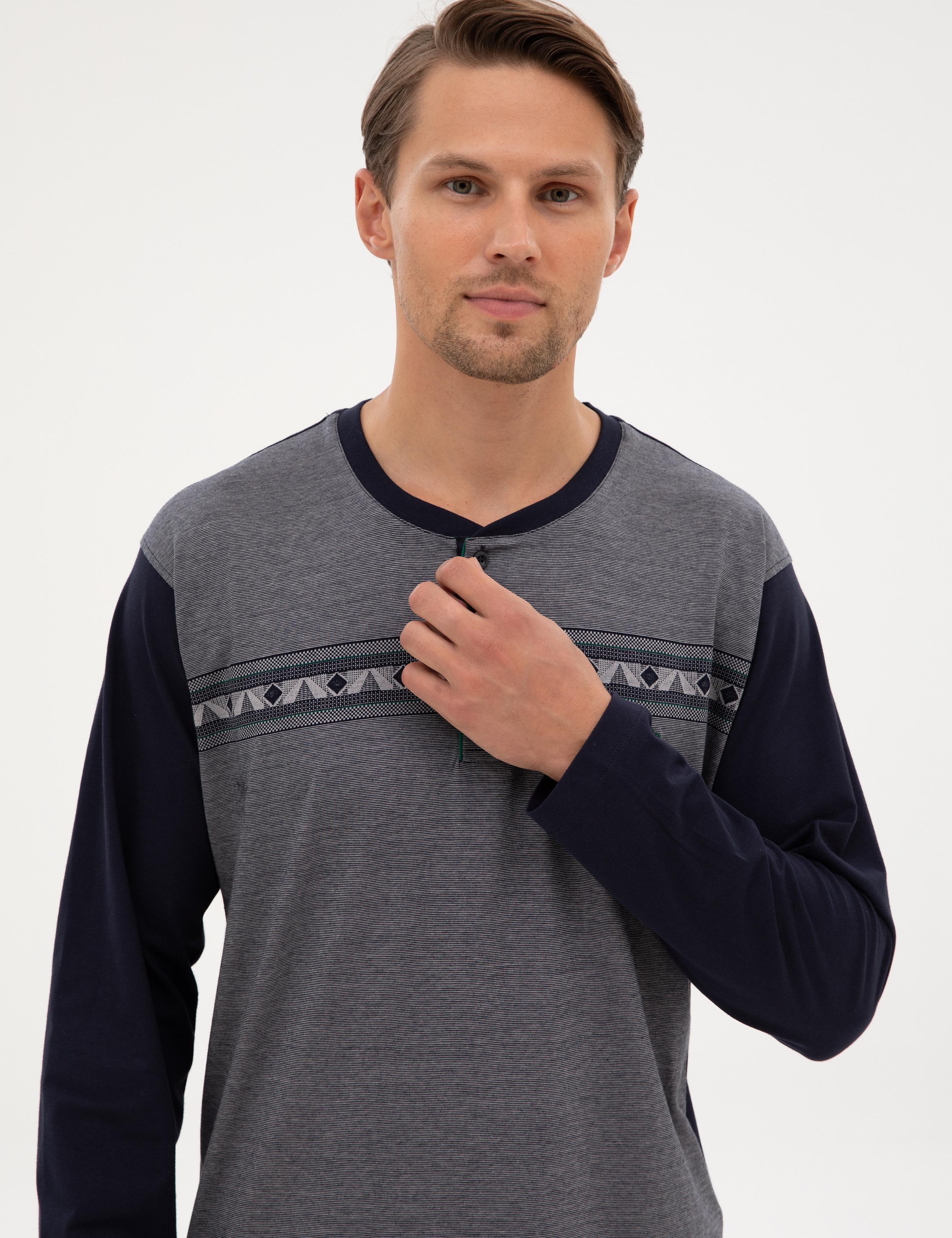 Lacivert Pijama Takımı