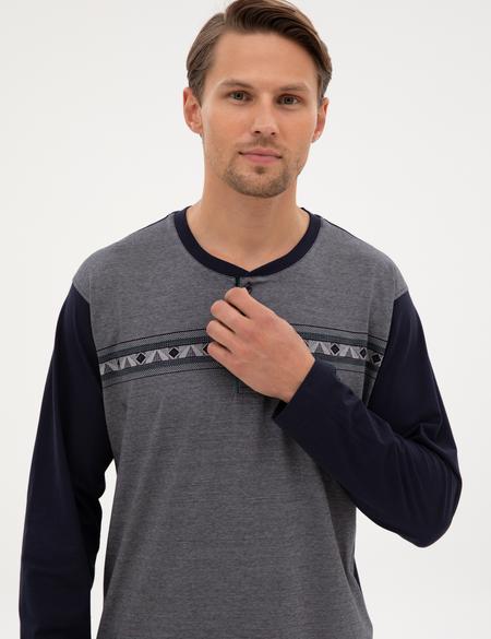 Lacivert Pijama Takımı - 50322651013