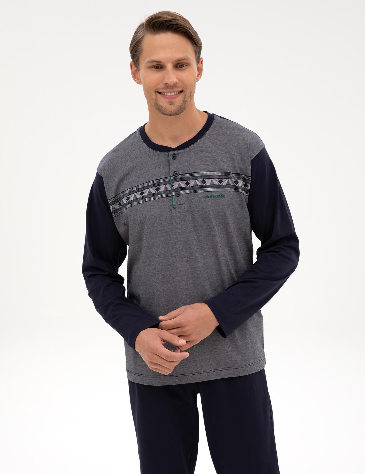 Lacivert Pijama Takımı - 50322651013