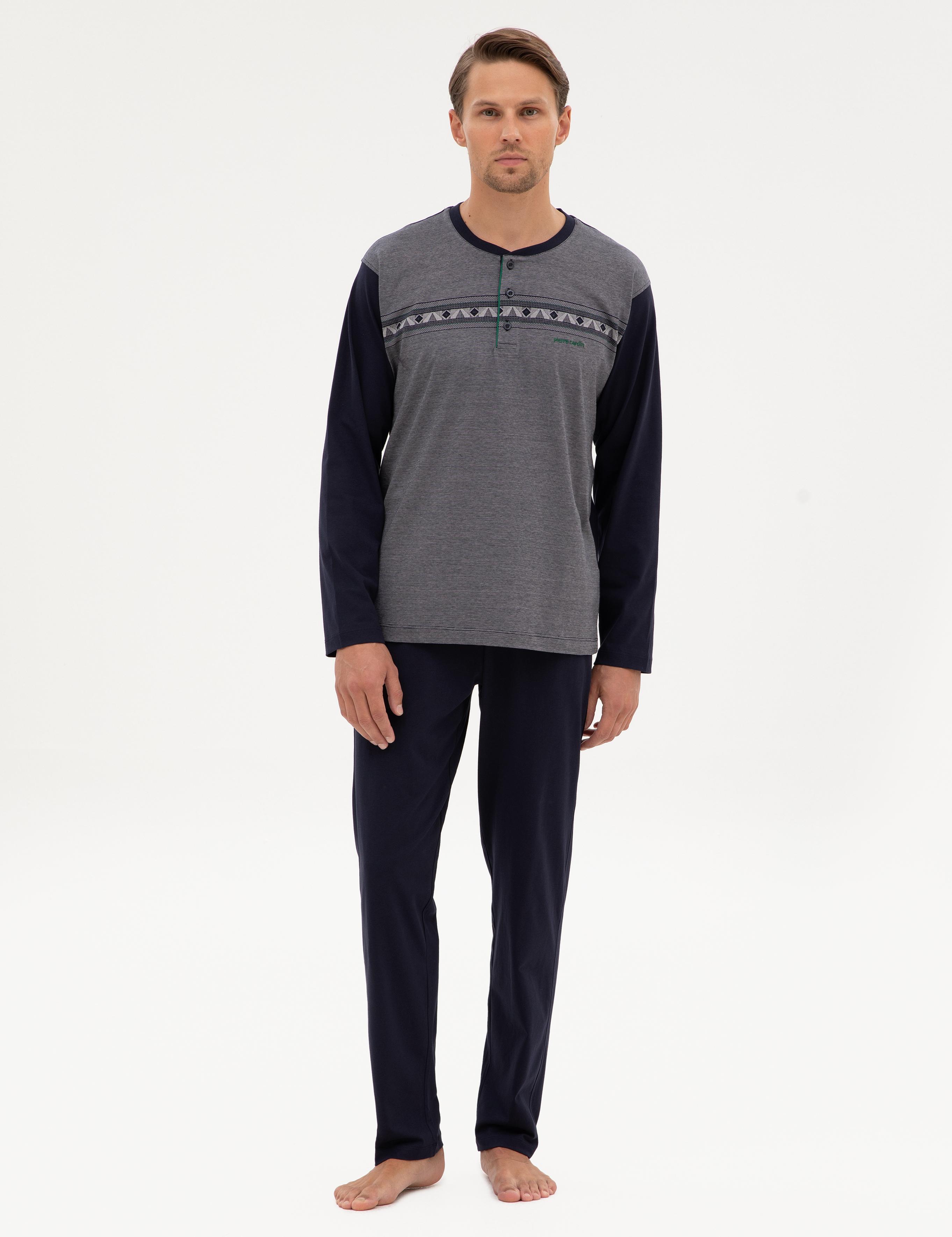 Lacivert Pijama Takımı